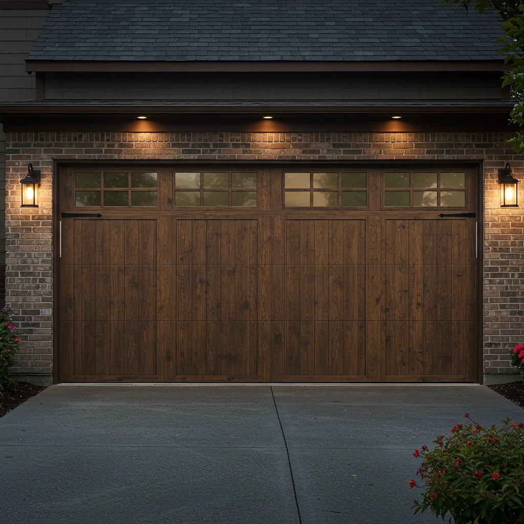 Certified technician repairing garage door in Florida