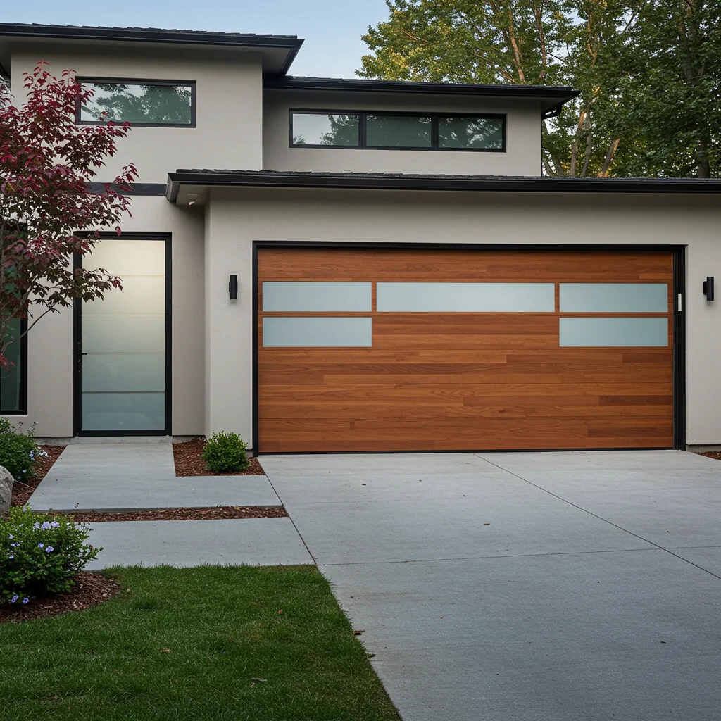 Certified technician repairing garage door in Florida